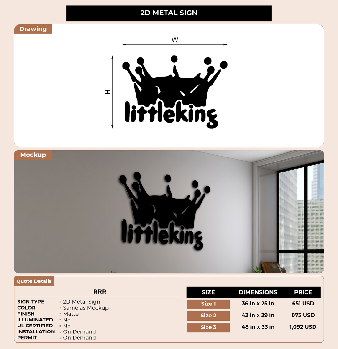 CUSTOM MOCKUP SIGN FOR RRR
