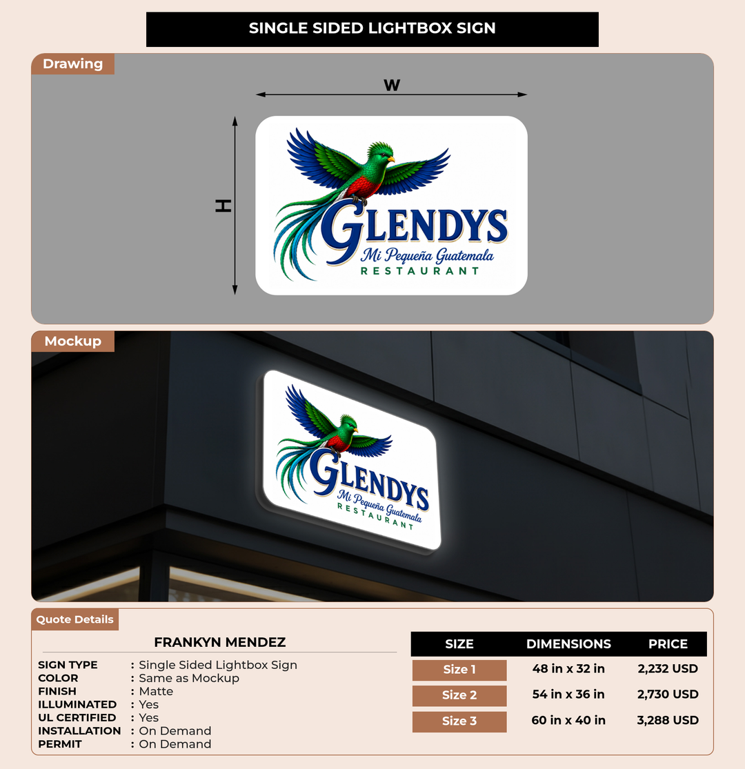 CUSTOM MOCKUP SIGN FOR Frankyn Mendez