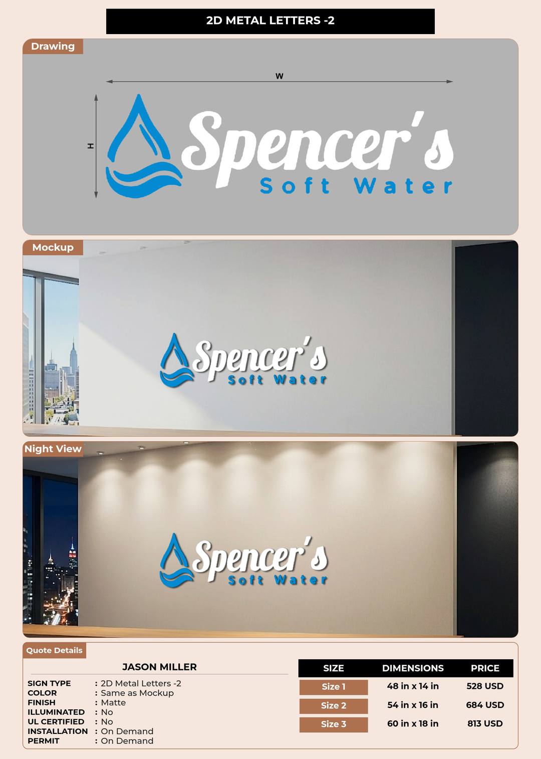 CUSTOM MOCKUP SIGN FOR Jason Miller
