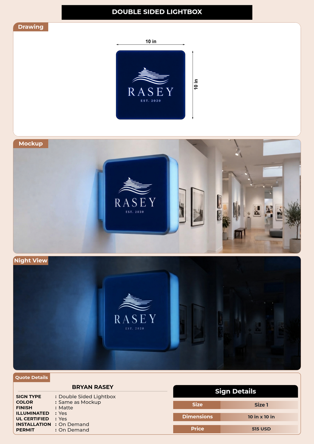 CUSTOM MOCKUP SIGN FOR Bryan Rasey