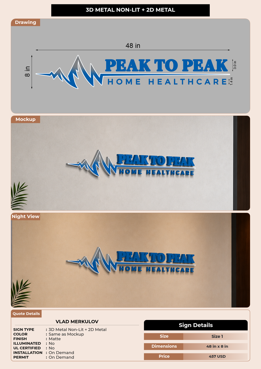 CUSTOM MOCKUP SIGN FOR Vlad Merkulov