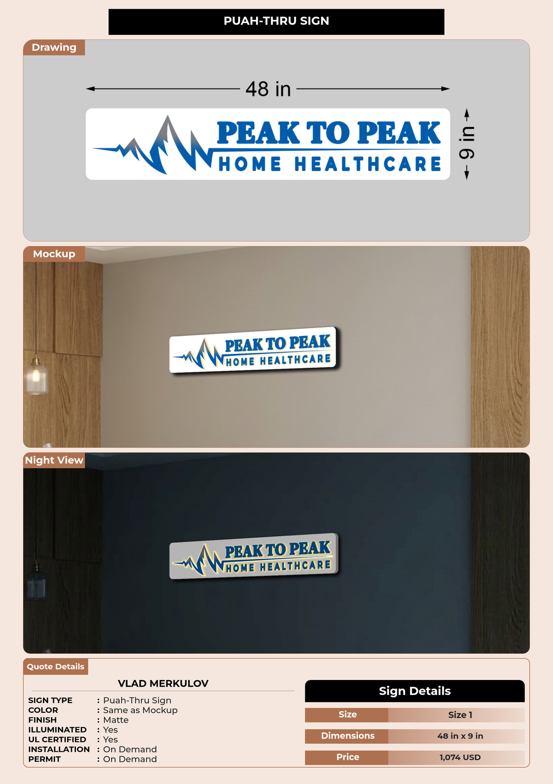 CUSTOM MOCKUP SIGN FOR Vlad Merkulov