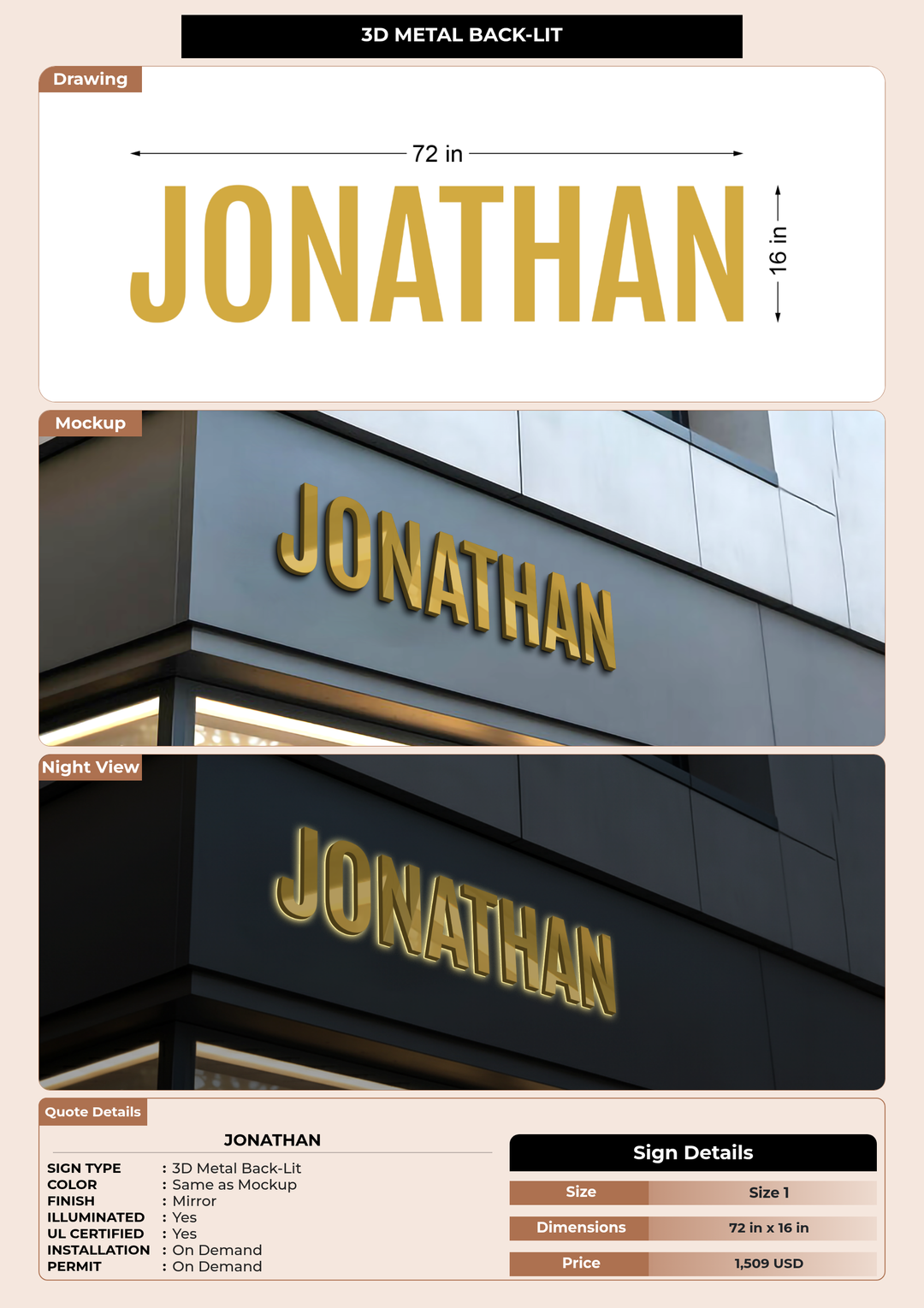 CUSTOM MOCKUP SIGN FOR Jonathan