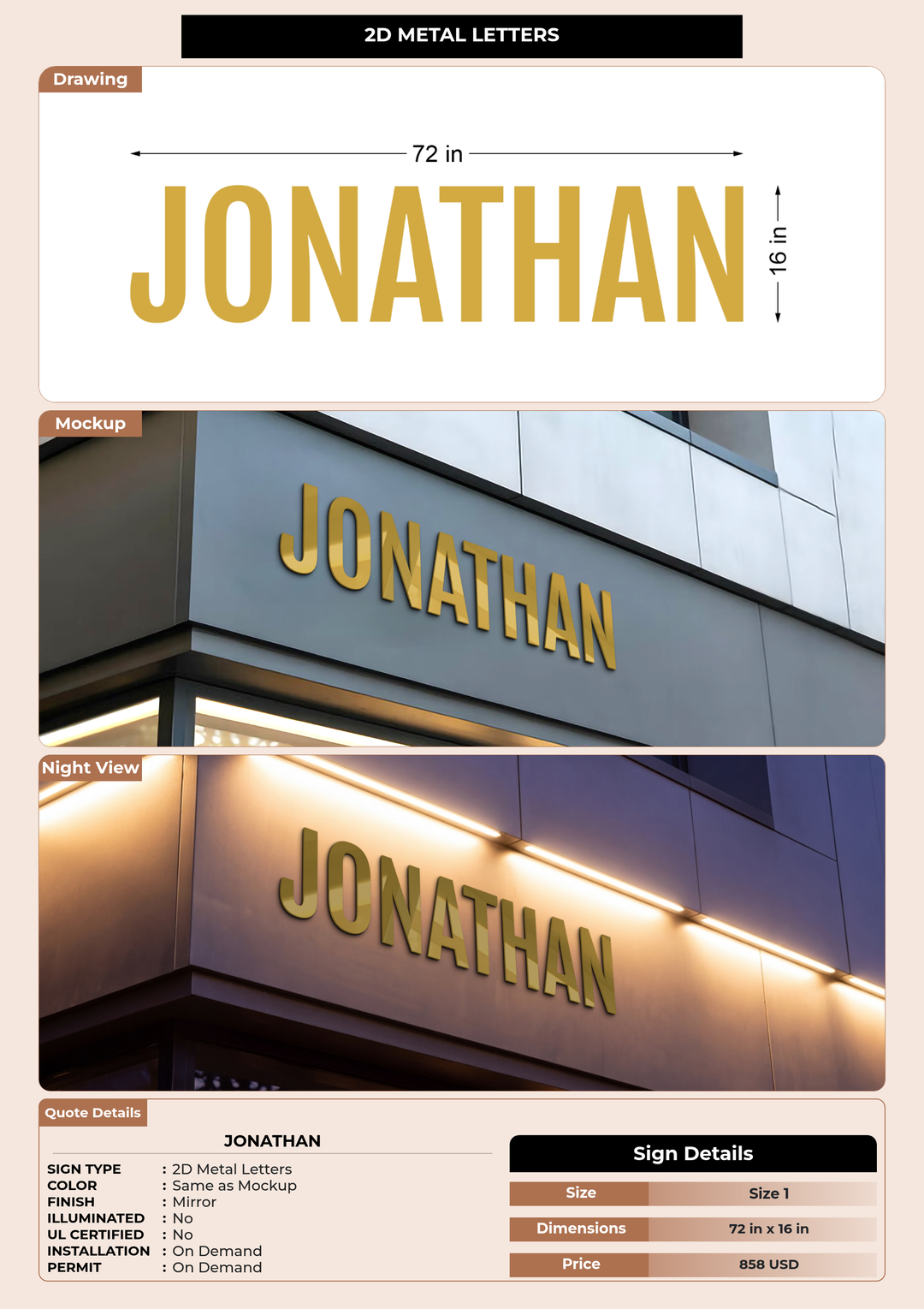 CUSTOM MOCKUP SIGN FOR Jonathan