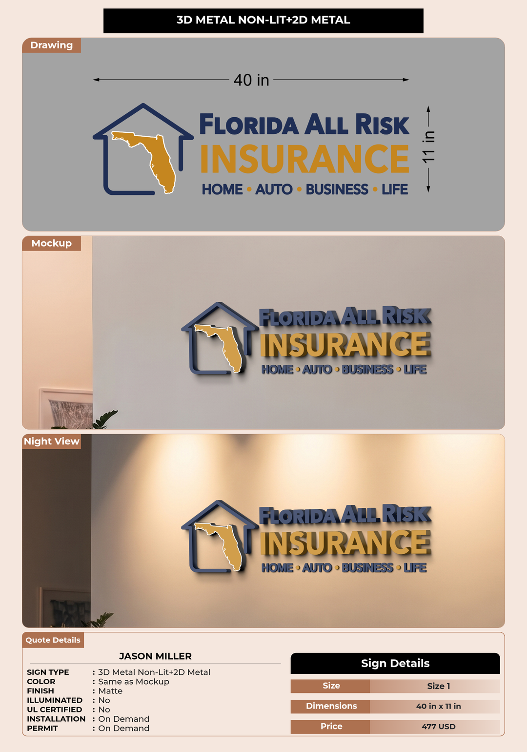 CUSTOM MOCKUP SIGN FOR Jason Miller