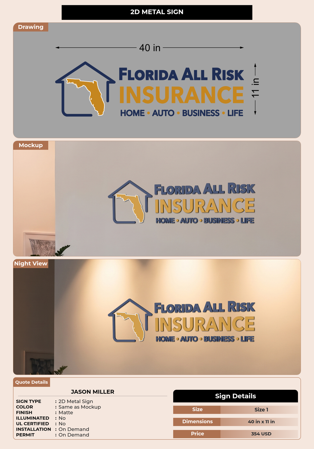 CUSTOM MOCKUP SIGN FOR Jason Miller