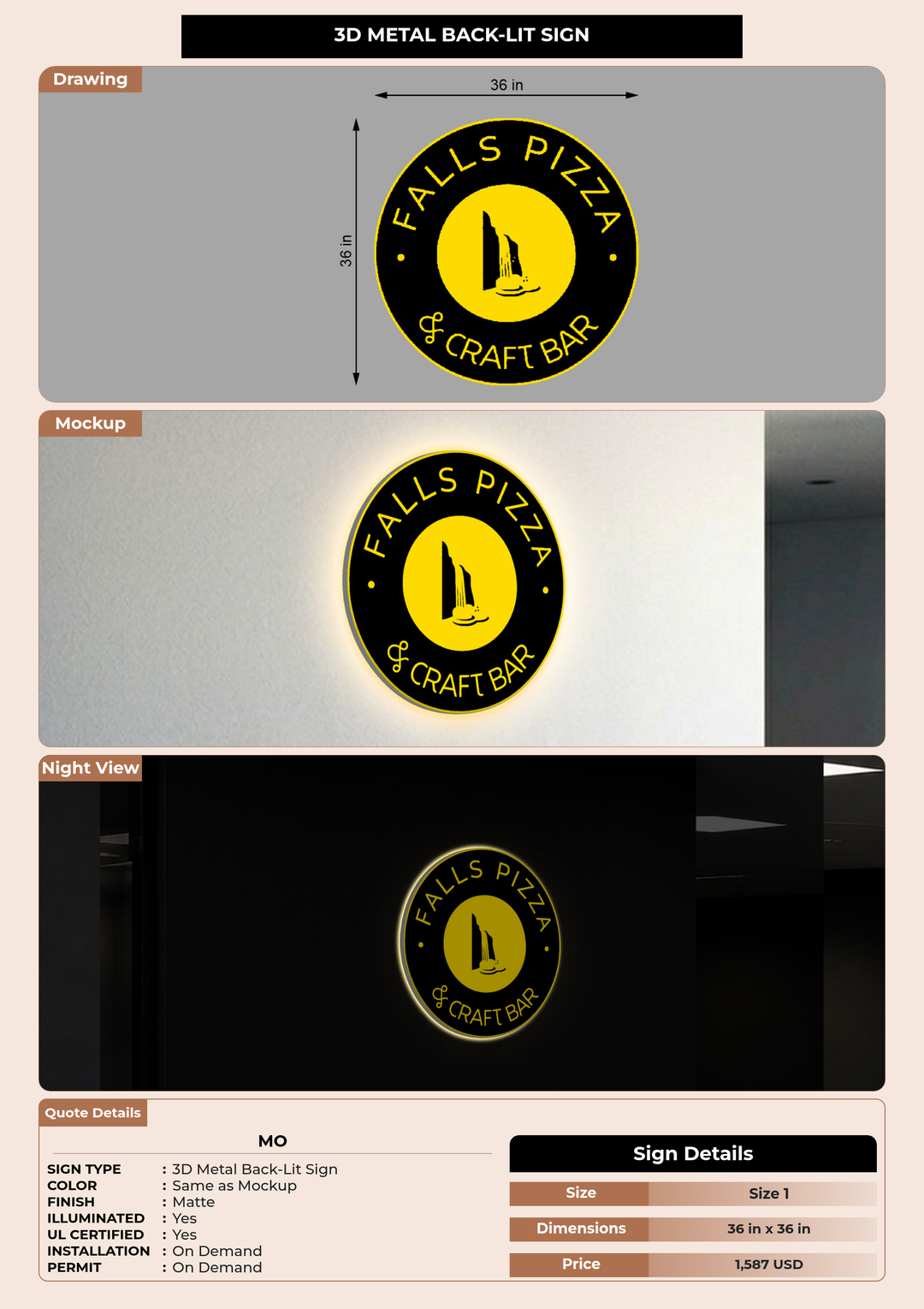 CUSTOM MOCKUP SIGN FOR Mo