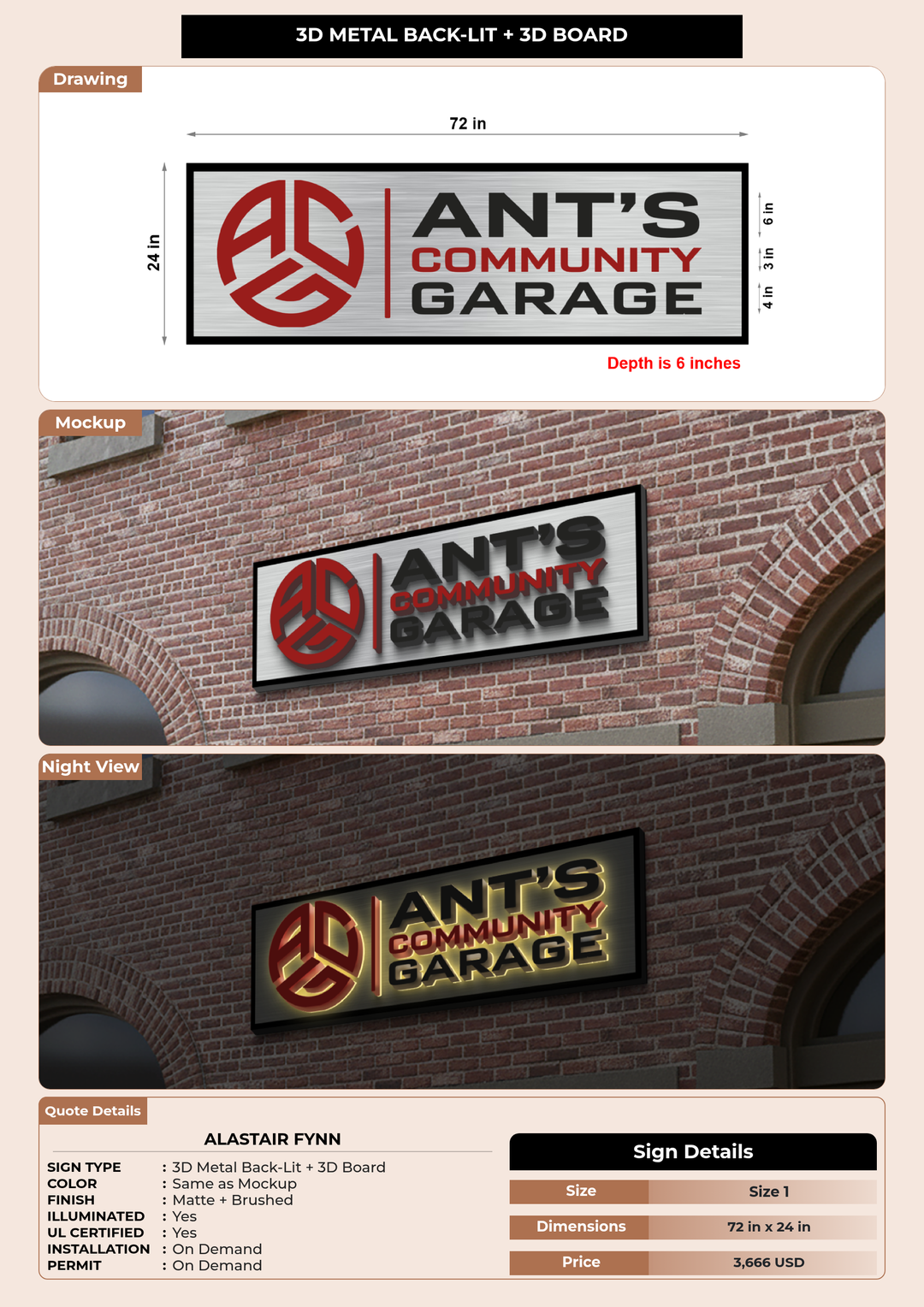 CUSTOM MOCKUP SIGN FOR alastair fynn