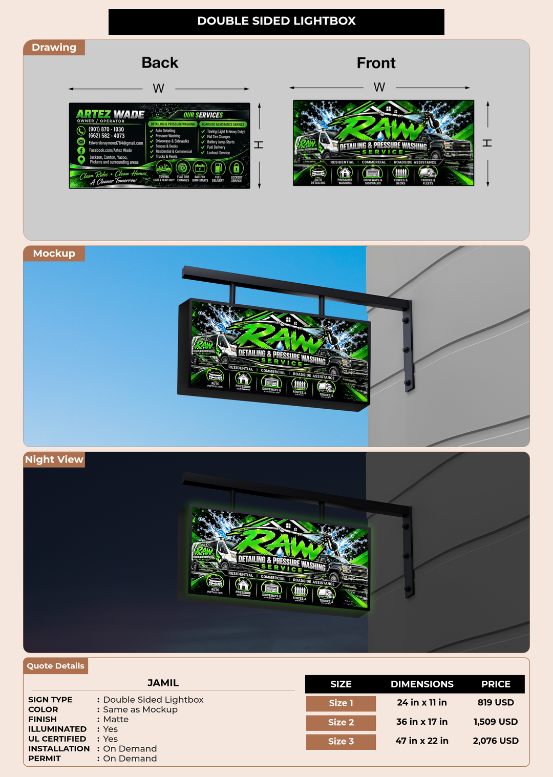 CUSTOM MOCKUP SIGN FOR jamil