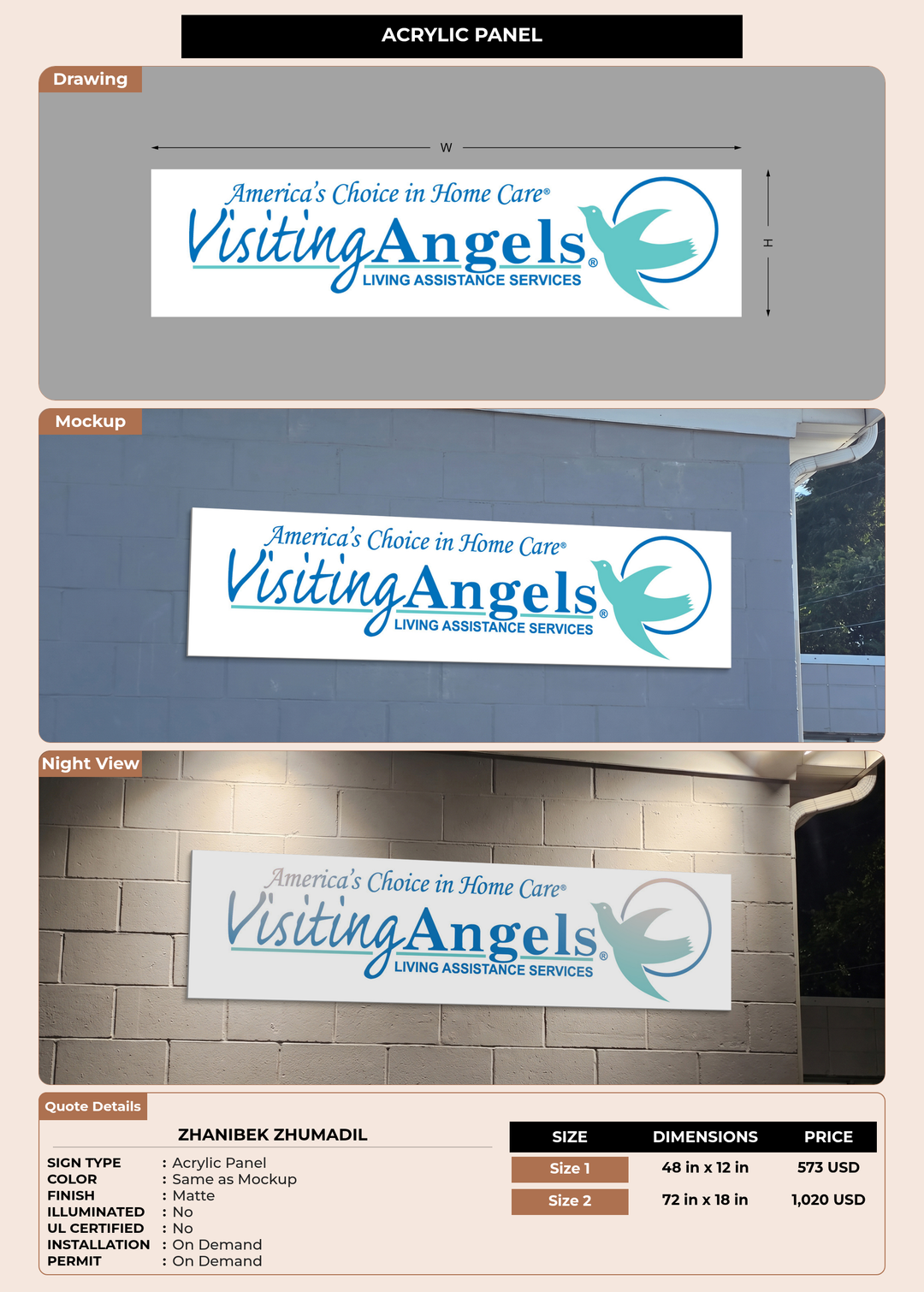 CUSTOM MOCKUP SIGN FOR Zhanibek Zhumadil