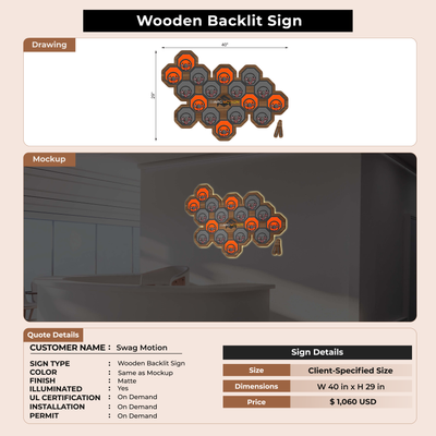 Business Signs for Swag Motion