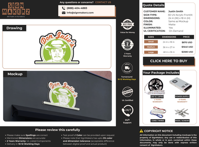 Business signage for Justin Smith (Copy)