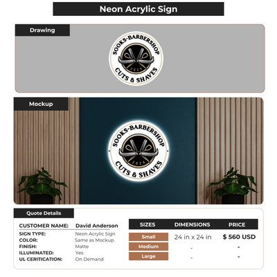 Custom Signs for Kaylee Flynn