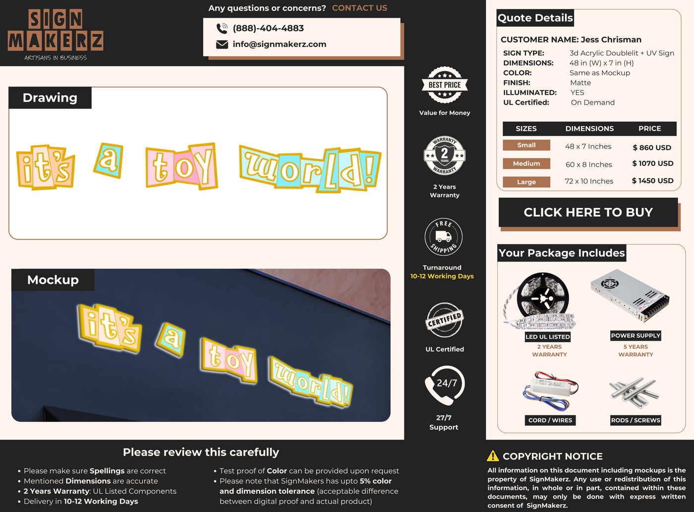 Business Signs for Jess Chrisman