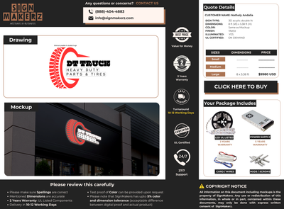 Business Signs for Nathaly Andalia