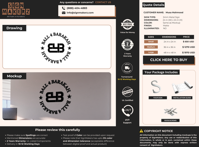 Business Signs for Musa Mahmood