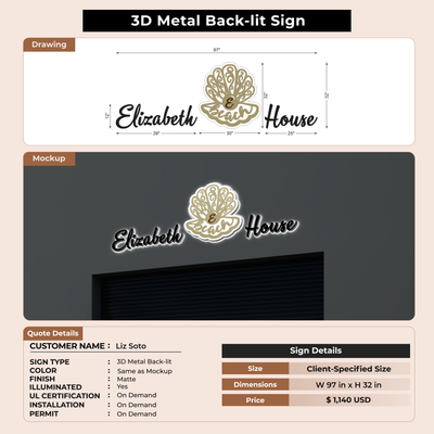 Custom Signs for Liz Soto
