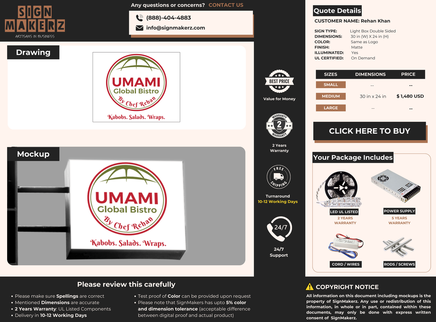 Lightbox For Rehan Khan