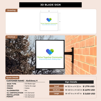 Custom Signs For Abdideeq H
