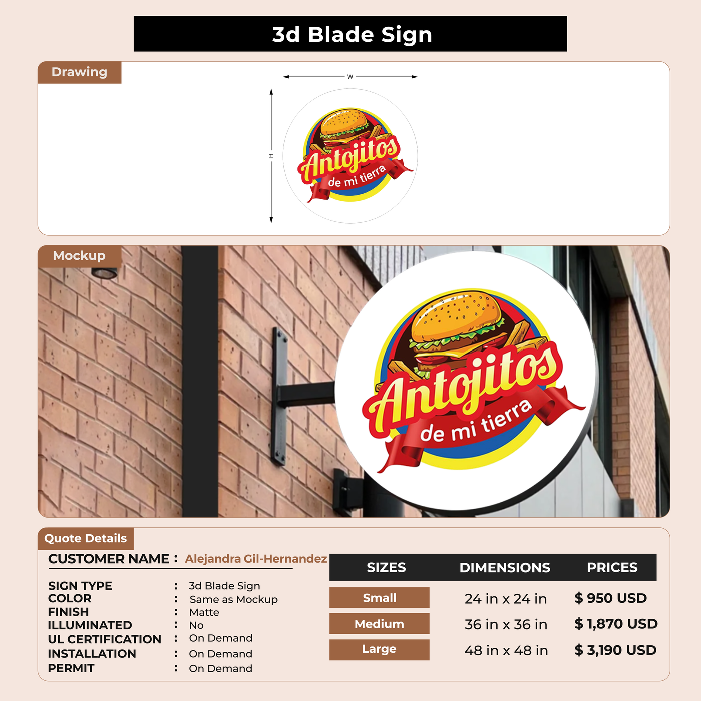 3d blade sign for Alejandra Gil-Hernandez