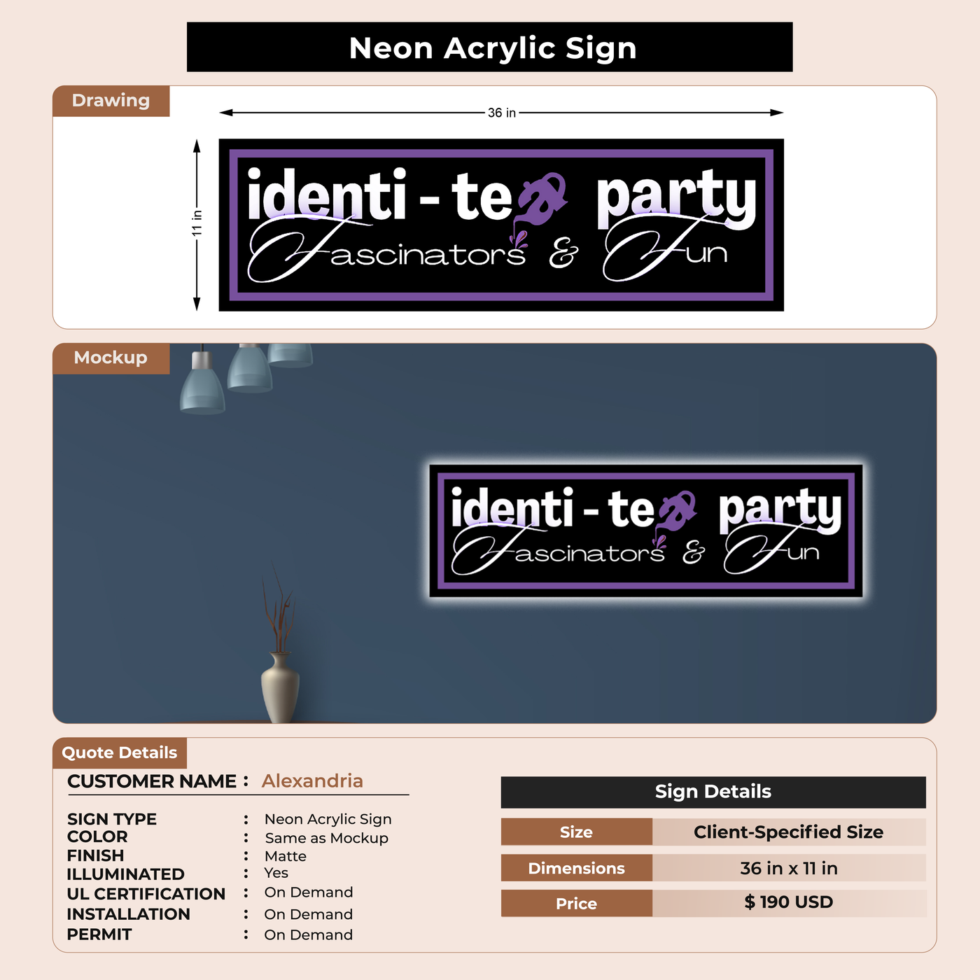 Business Signage For Alexandria