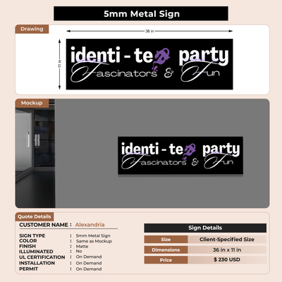 Business Signage For Alexandria