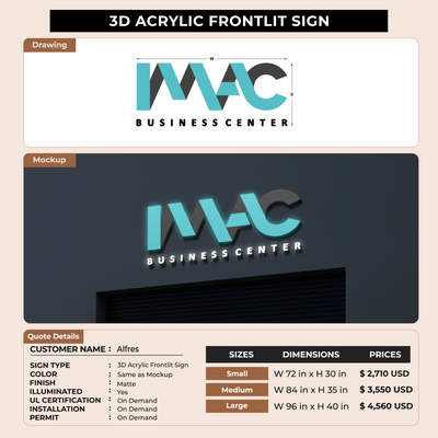 Custom Signs For Alfres