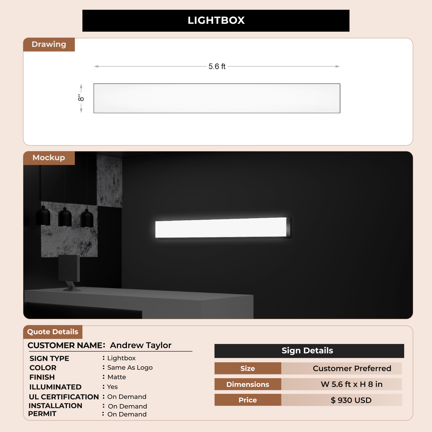 Lightbox for Andrew Taylor