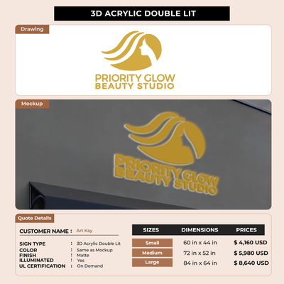 Business signage for Art Kay