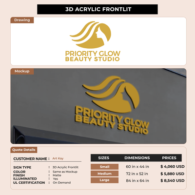 Business signage for Art Kay