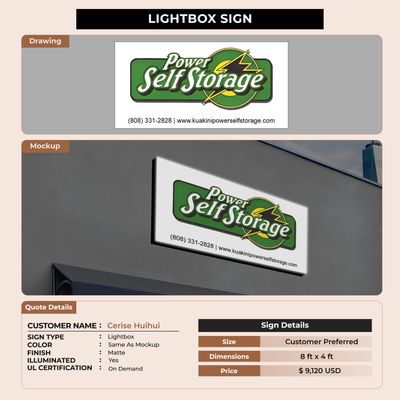 Custom Signs For Cerise Huihui