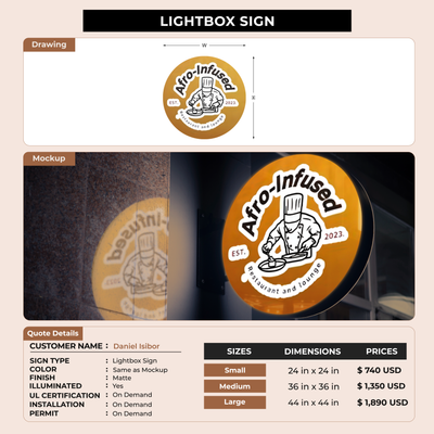 Lightbox for Daniel Isibor
