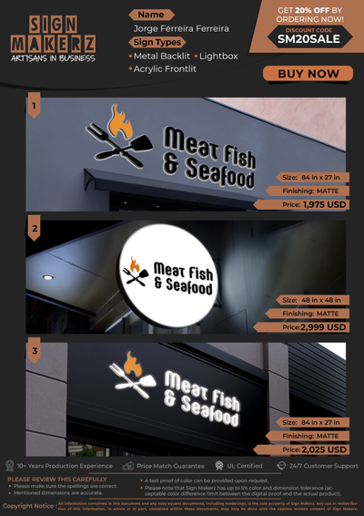 Business Signs for Jorge Ferreira Ferreira