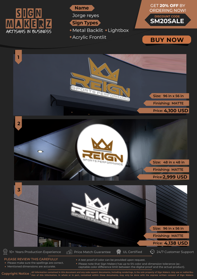 Business Signs for