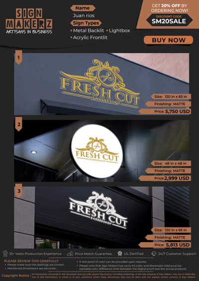 Business Signs for Juan rios