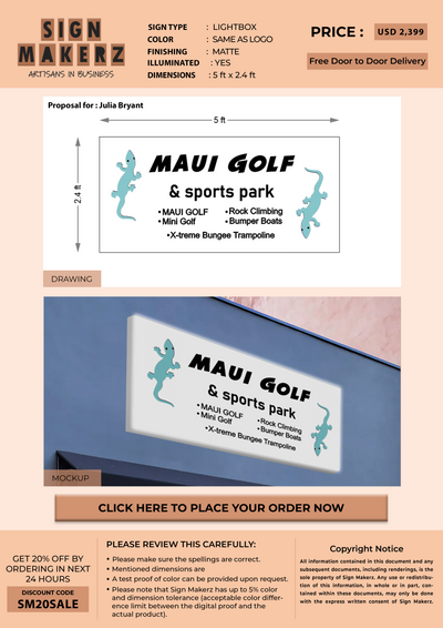 Custom Signs for Julia Bryant