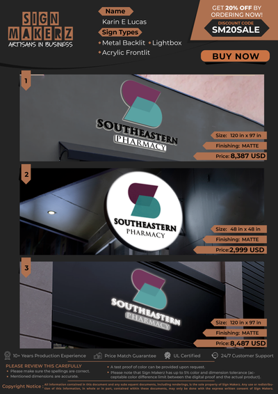 Business Signs for Karin E Lucas