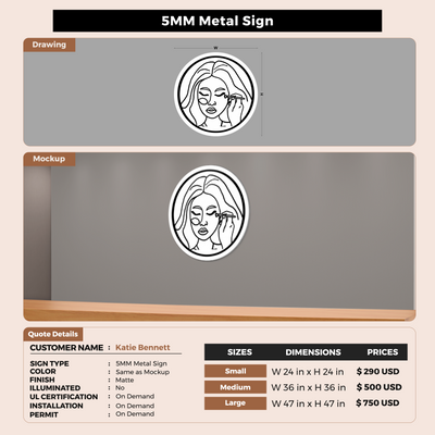 Custom Signs For Katie Bennett