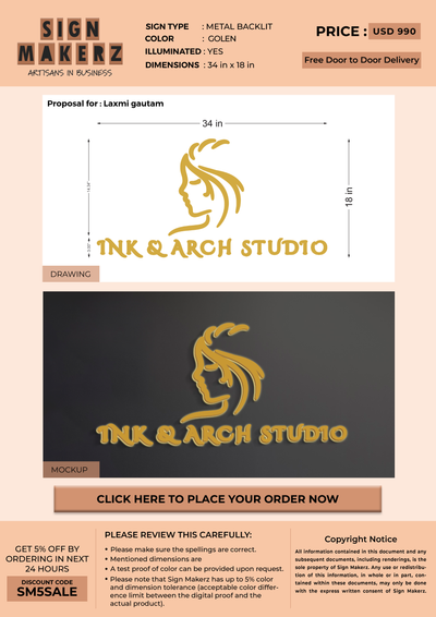 Business Sign for Laxmi gautam
