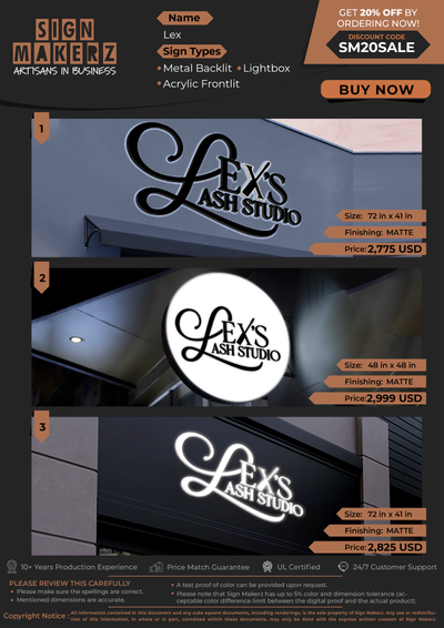 Business Signs for Lex
