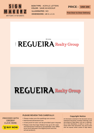 business signage for MELISSA SOSA