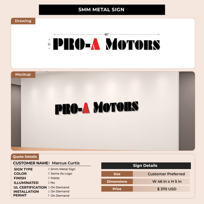 CUSTOM MOCKUP SIGN FOR Marcus Curtis