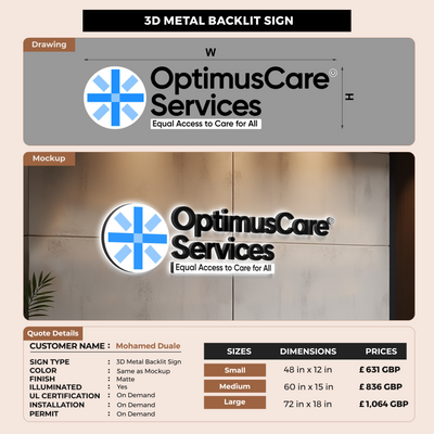 CUSTOM MOCKUP SIGN FOR Mohamed Duale