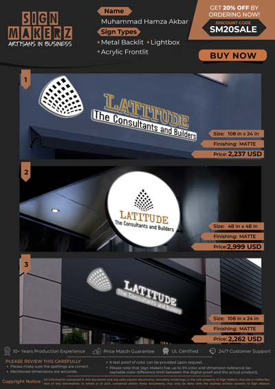 Business Signs for Muhammad Hamza Akbar
