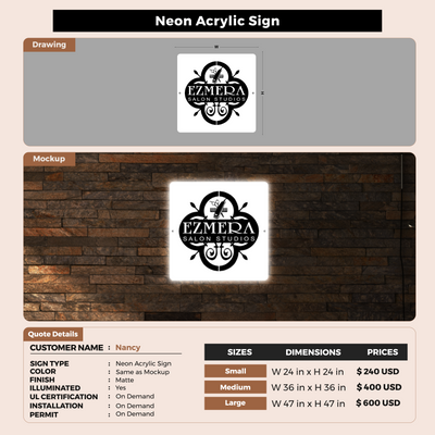 custom Signs For Nancy