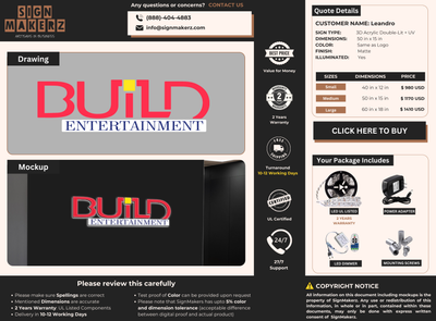 Business Signs for Leandro M Bocanera
