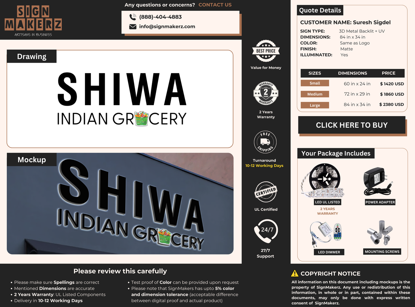 Business Signs for Suresh Sigdel