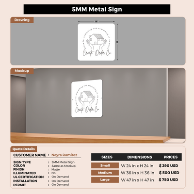 Custom Signs For Neyra Ramirez
