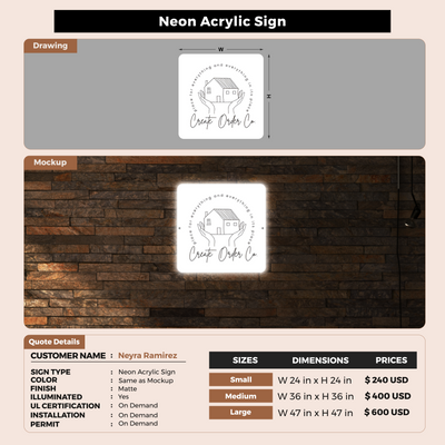 Custom Signs For Neyra Ramirez