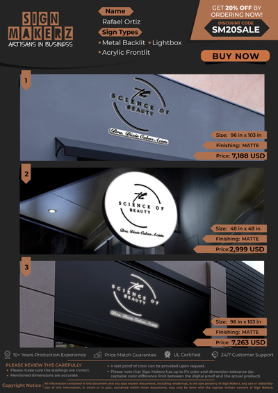 Business Signs for Rafael Ortiz